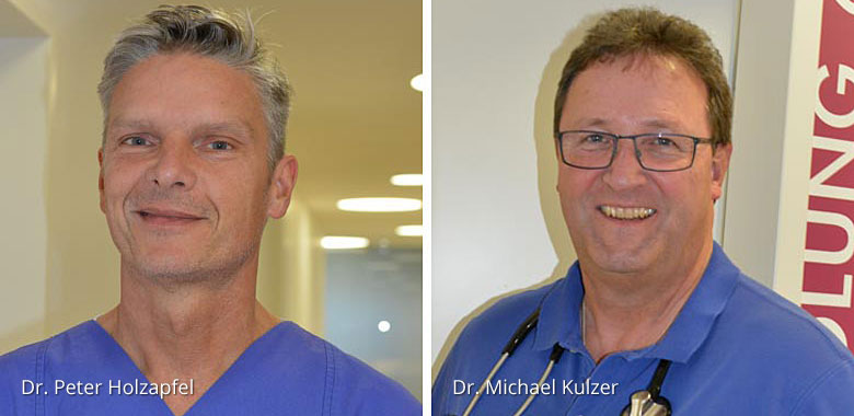 Dr. Peter Holzapfel und Dr. Michael Kulzer